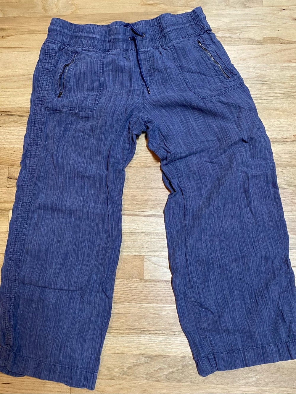 Athleta Blue Drawstring Joggers